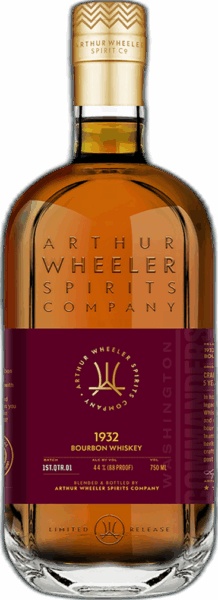 Arthur Wheeler Spirits Company 1932 Bourbon Whiskey spirit image