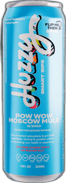 Huzzy Pow Wow Moscow Mule with Shiso spirit image