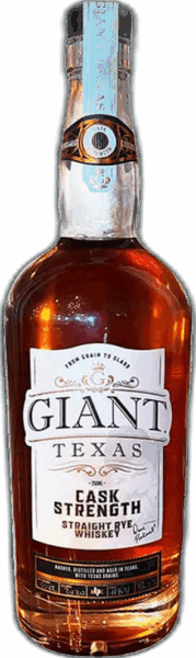 Giant Texas Cask Strength Straight Rye Whiskey spirit image