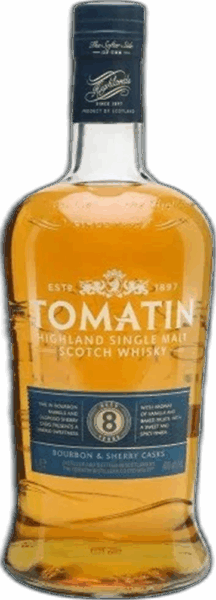 Tomatin Highland Single Malt Scotch Whisky 8 Years spirit image