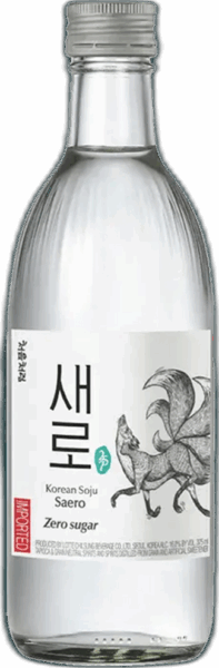 Saero Zero Sugar Korean Soju spirit image