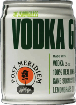 Post Meridiem The Lemongrass Vodka Gimlet spirit image