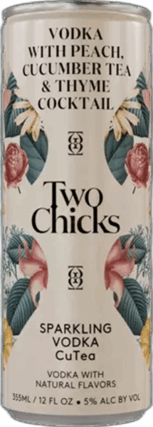 Two Chicks Sparkling Vodka CuTea spirit image