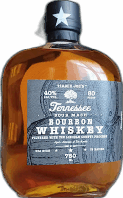 Trader Joe’s Tennessee Sour Mash Bourbon Whiskey spirit image
