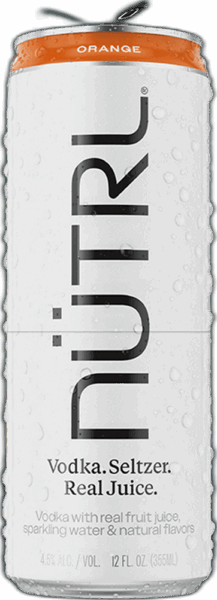 Nütrl Orange Vodka Seltzer spirit image