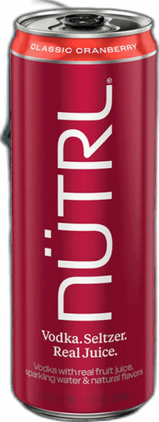 Nütrl Classic Cranberry Vodka Seltzer spirit image