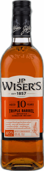 J.P. Wiser’s 10 Year Triple Barrel spirit image