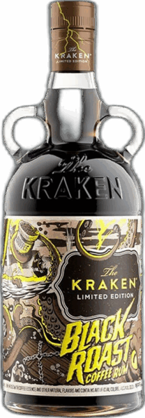 The Kraken Black Roast Coffee Rum spirit image