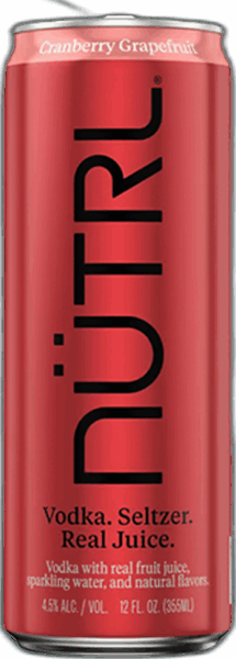 Nütrl Cranberry Grapefruit Vodka Seltzer spirit image