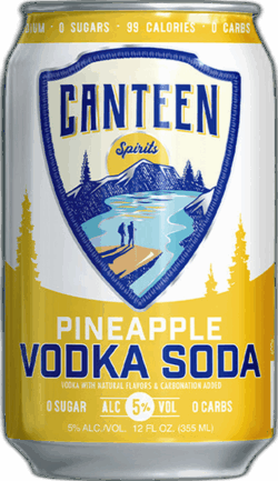 Canteen Pineapple Vodka Soda spirit image