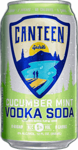 Canteen Cucumber Mint Vodka Soda spirit image