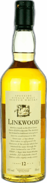Linkwood Speyside Single Malt Scotch 12 Years Old spirit image