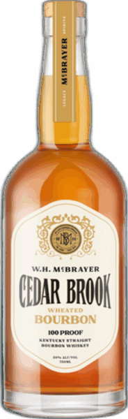 W.H. McBrayer Cedar Brook Wheated Bourbon spirit image