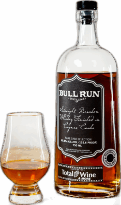Bull Run Cognac Finished Bourbon Total Wine Selection spirit image