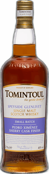 Tomintoul Pedro Ximénez Sherry Cask Finish spirit image