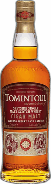 Tomintoul Cigar Malt spirit image