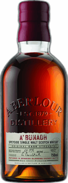 Aberlour A’Bunadh Speyside Single Malt Scotch Cask Strength spirit image