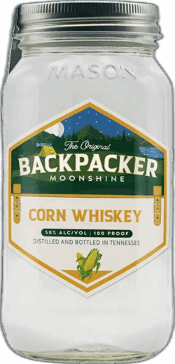 Backpacker Moonshine Corn Whiskey spirit image