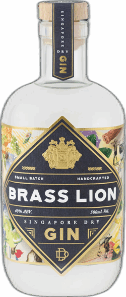 Brass Lion Singapore Dry Gin spirit image