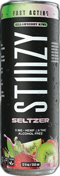 STIIIZY Strawberry Kiwi Seltzer spirit image