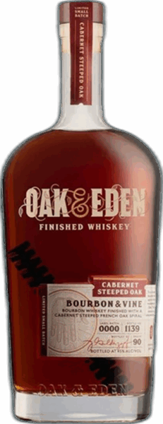 Oak & Eden Cabernet Steeped Oak Bourbon & Vine spirit image