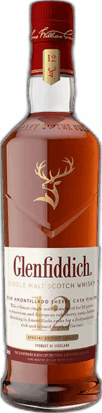Glenfiddich 12 Our Amontillado Sherry Cask Finish spirit image