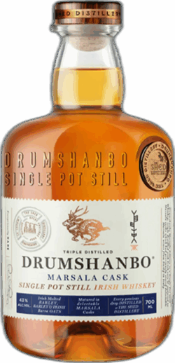 Drumshanbo Single Pot Still Irish Whiskey Marsala Cask spirit image
