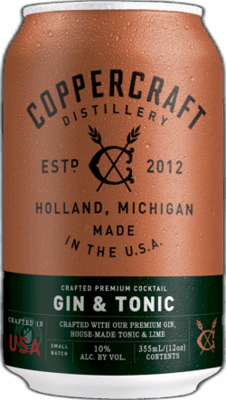 Coppercraft Distillery Gin & Tonic spirit image