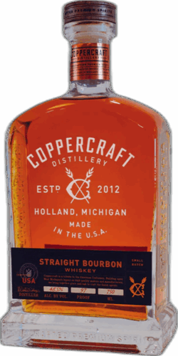 Coppercraft Distillery Straight Bourbon Whiskey spirit image