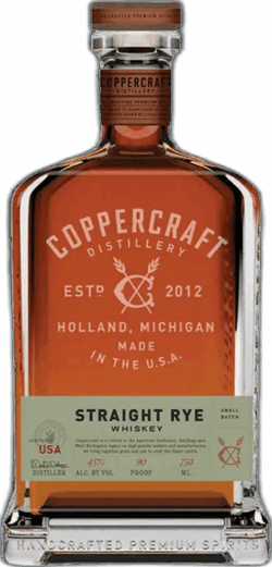 Coppercraft Distillery Rye Whiskey spirit image