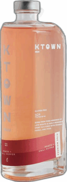 KTown Flavored Soju Peach + Chili Pepper spirit image