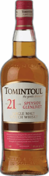 Tomintoul 21 Years Old spirit image