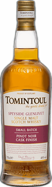 Tomintoul Pinot Noir Cask Finish spirit image