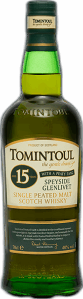 Tomintoul Peaty Tang 15 Years Old spirit image