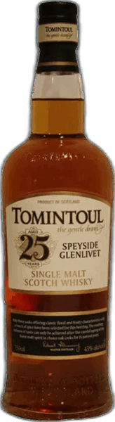 Tomintoul 25 Years Old spirit image