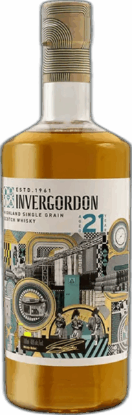 Invergordon Highland Single Malt Scotch Aged 21 Years spirit image