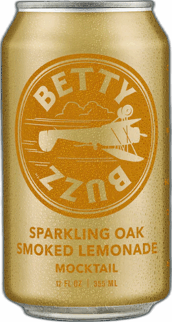 Betty Buzz Sparkling Oak Smoked Lemonade Mocktail spirit image