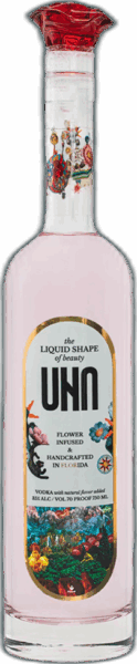 UNA Flower Infused Vodka spirit image