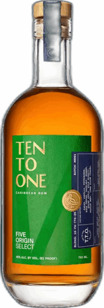Ten To One Five Origin Select Rum spirit image