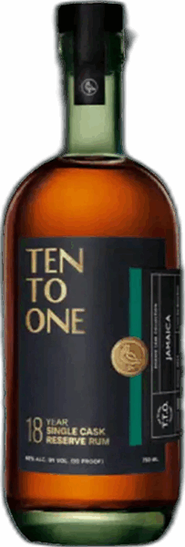 Ten to One 18 Year Single Cask Reserve Rum: Jamaica spirit image